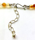 HSN Jay King Sterling Silver Carnelian Gemstone 36" Beaded Necklace — photo 5