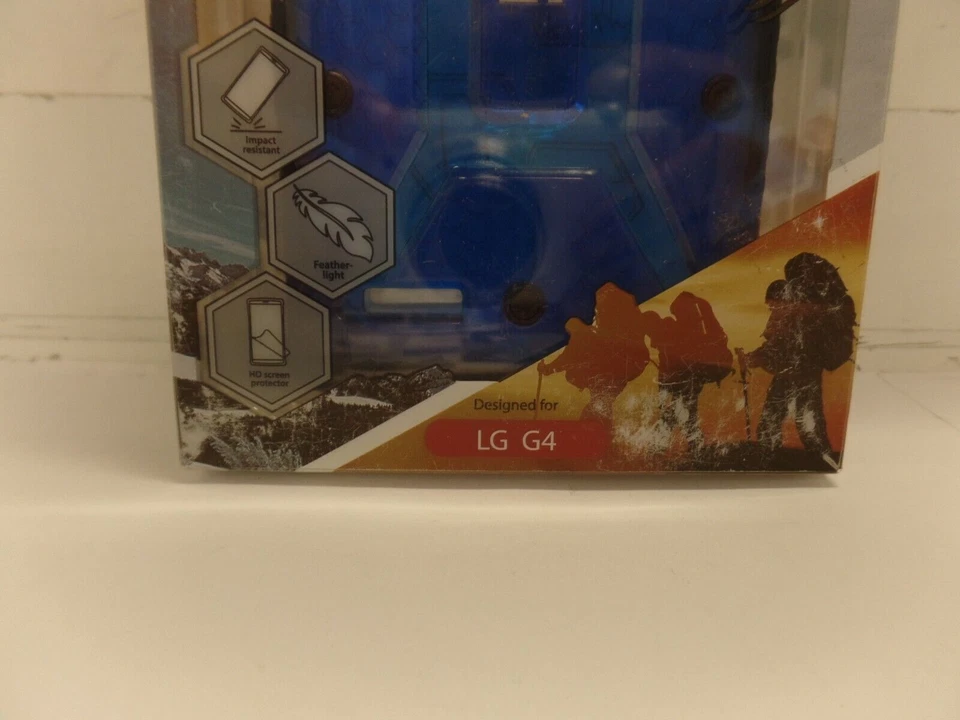 Urban Armor Gear Hardshell Composite Case for LG G4 - Cobalt Blue / Black - Image 3 of 4