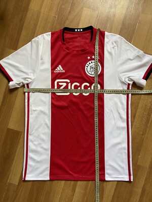 AJAX AMSTERDAM 2019 2020 HOME SHIRT JERSEY ADIDAS EI7382 sz L MEN
