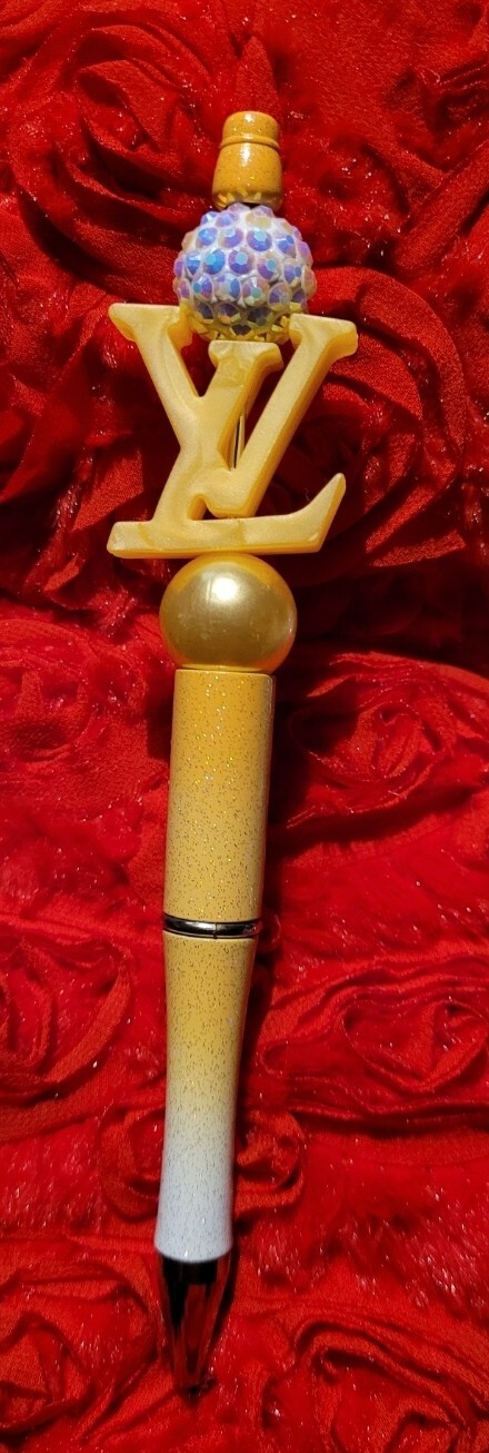 Handbag-Inspired Beadable Pen With 1- Free Refillable Ink-image