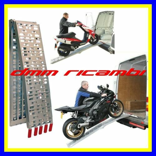 Carrello Sposta Moto Con Pedana - Ausilio Manovra Per Scooter, Max 250 Kg, Ruote Girevoli - Foto 10