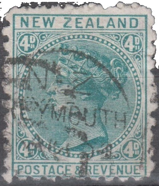Royalty usado Franqueo sellos de Nueva Zelanda