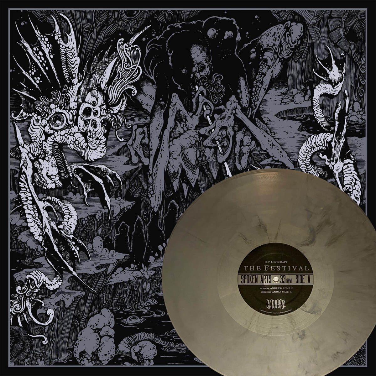 H P Lovecraft - Anima Morte - The Festival Vinyl LP Cadabra Records New Sealed