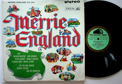 CSD 1311/12 G/G 1st MERRIE ENGLAND Vol.1 & 2 Glossop/McAlpine/June Bronhill 2-LP