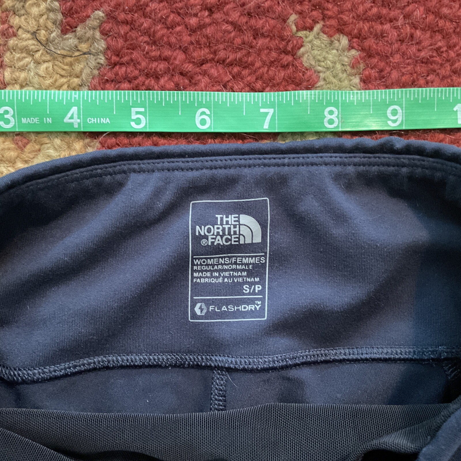 The North Face Flashdry Leggings Navy Blue Women’s Size Small Tummy Control thumbnail 6