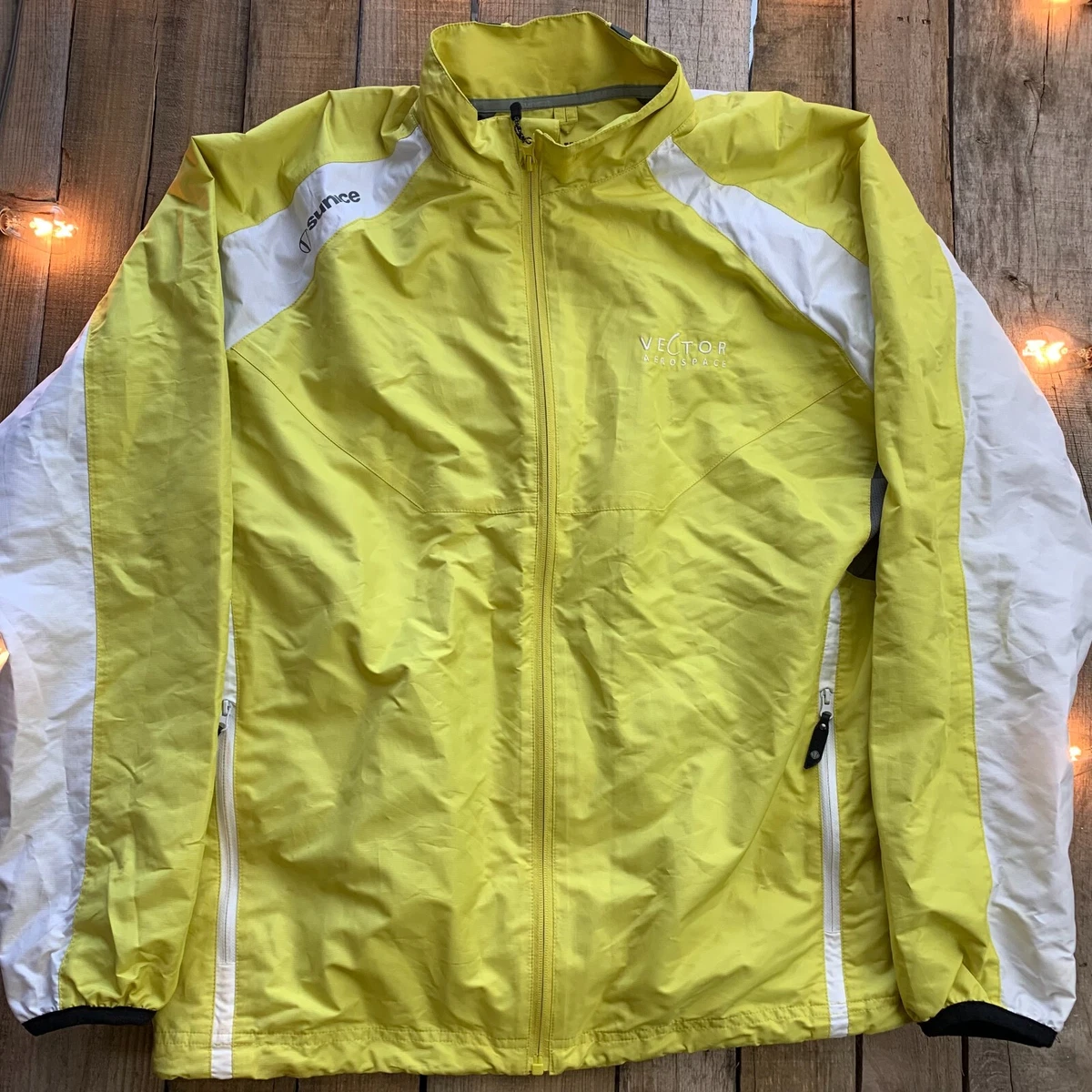 Mens yellow windbreaker clearance