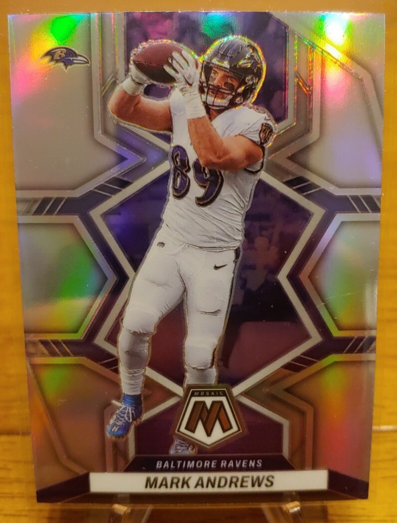 2022 Mosaic Silver Prizm Mark Andrews Baltimore Ravens