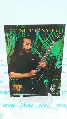  Kim Thayil Guild S-100 electric guitar ad 8 x 11 advertisement print