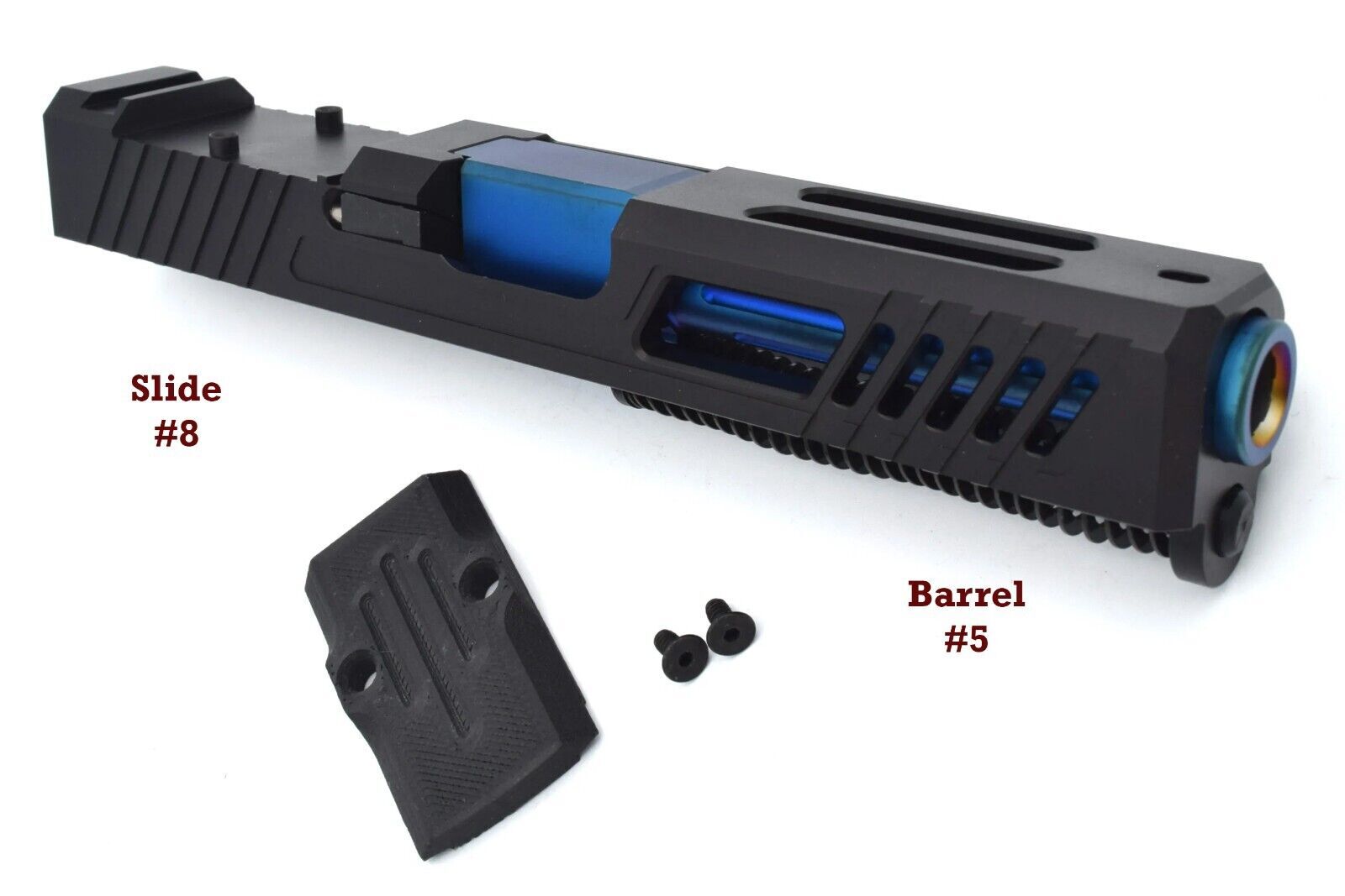 HGW Complete Upper For Glock 19 Gen3, Lone Wolf Stainless Slide 9mm Satin Barrel