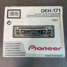 Pioneer DEH-171 autoradio sintonizzatore lettore CD unità principale in scatola NUOVO VECCHIO MAGAZZINO