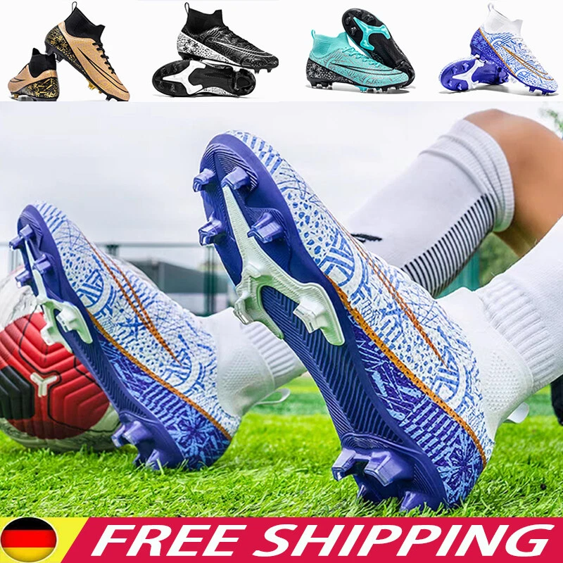 MARKENLOS Fußball Schuhe AG Stollen Nocken Fussball Stiefel Outdoor Sneaker Herrenschuhe