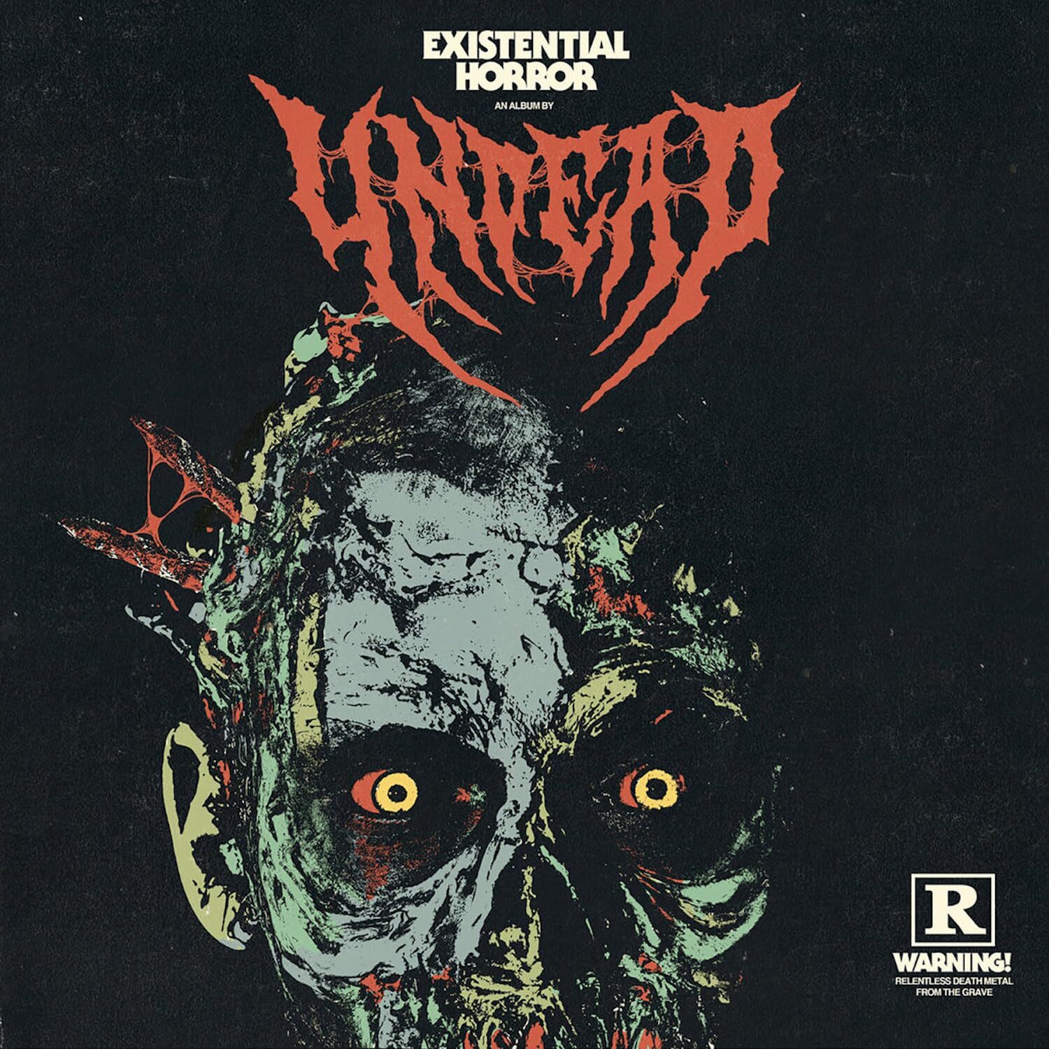 Undead Existential Horror Red, Green, and Blue Color Merge (Vinyl LP)