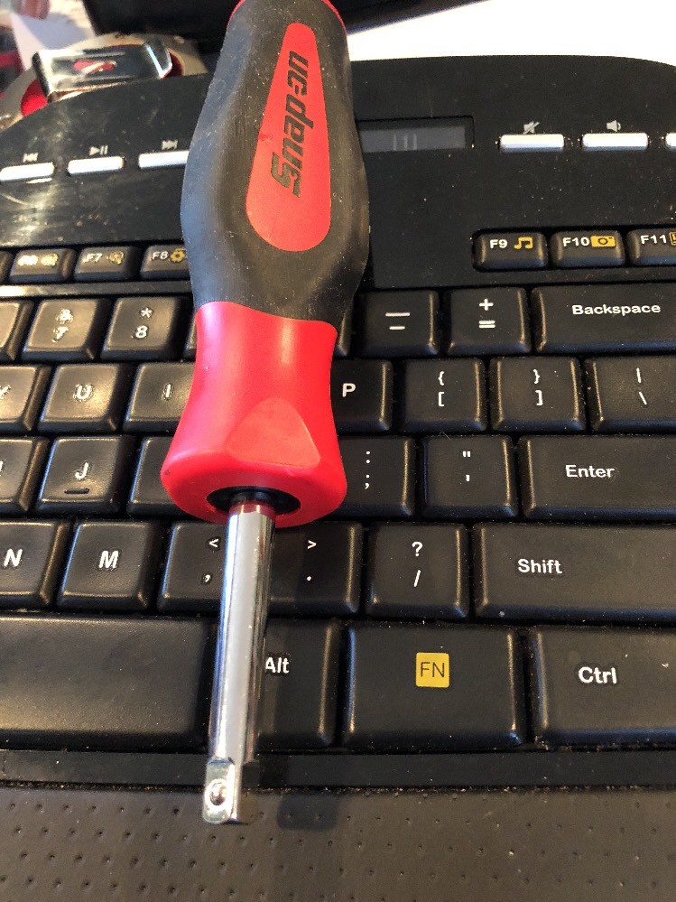 新品未使用　Snap-on 1/4インチドライブスタンダード&ハードグリップ Snap On sgt4br 1/4 drive 6-3/16