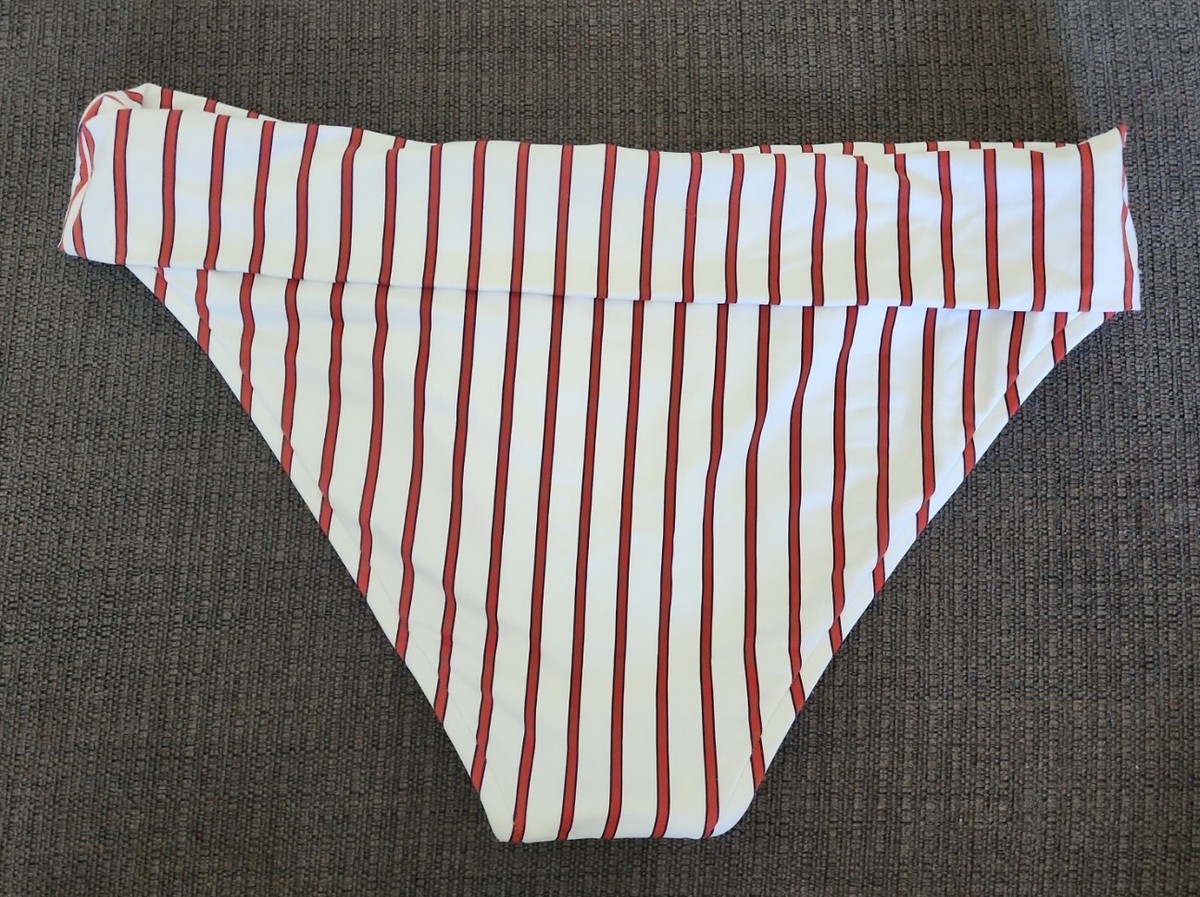 Poshmark Missguided White High Waisted Ribbed Bikini Bottoms