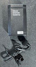 Audio 2000 AWX-609 Lavalier Microphone with Clip Wireless Transmitter