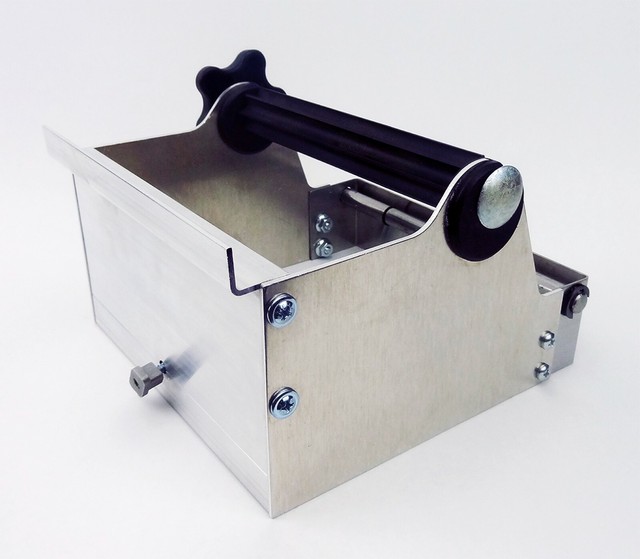 SANDPAPER ROLL DISPENSER SLAT WALL MOUNT 6" ROUND PSA TIME SHAVER AC1