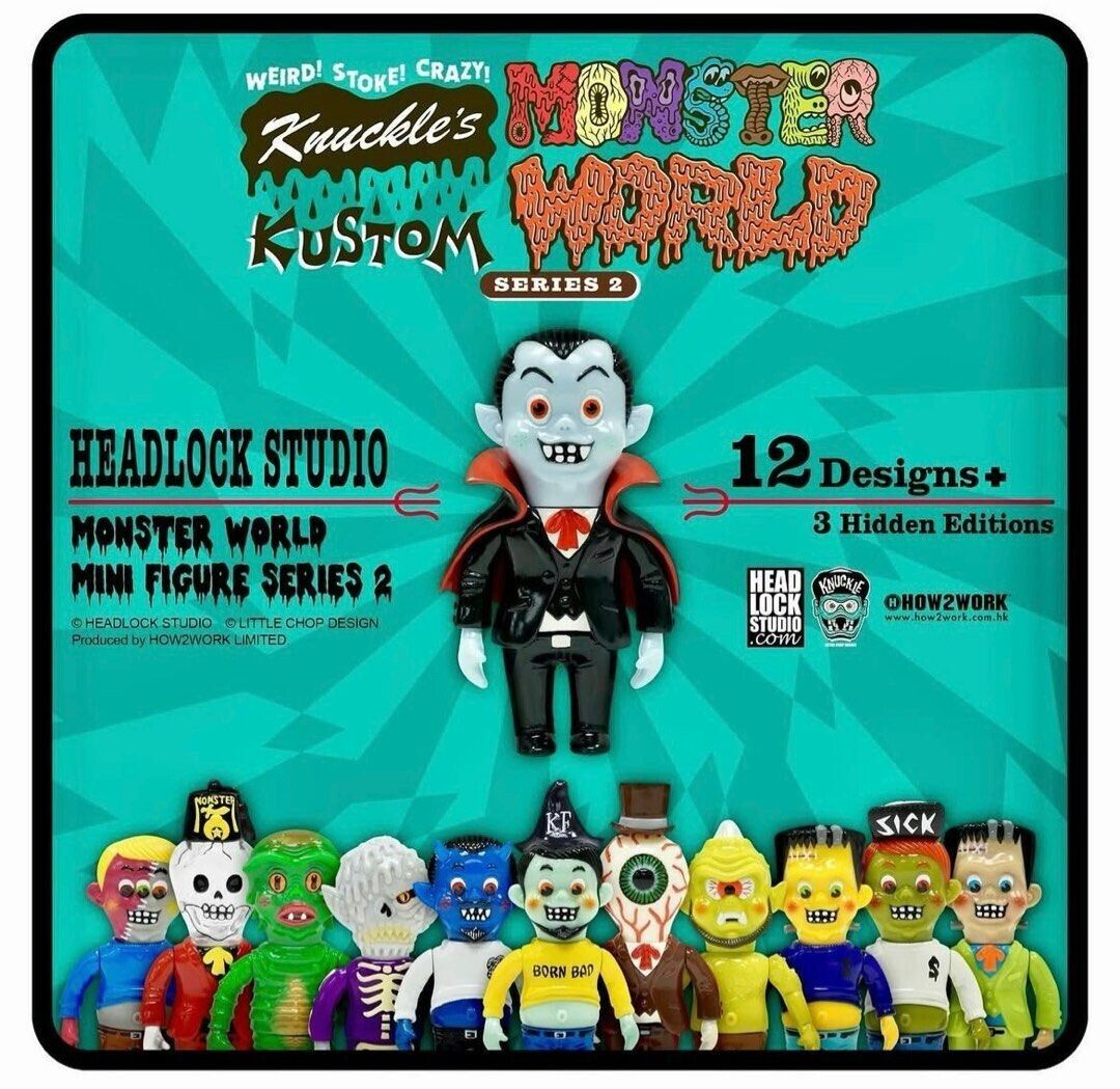 HEADLOCKSTUDIO KUSTOM MONSTER WORLD シリーズ1 1BOX HEADLOCKSTUDIO KUSTOM MONSTER WORLD シリーズ1 1BOX