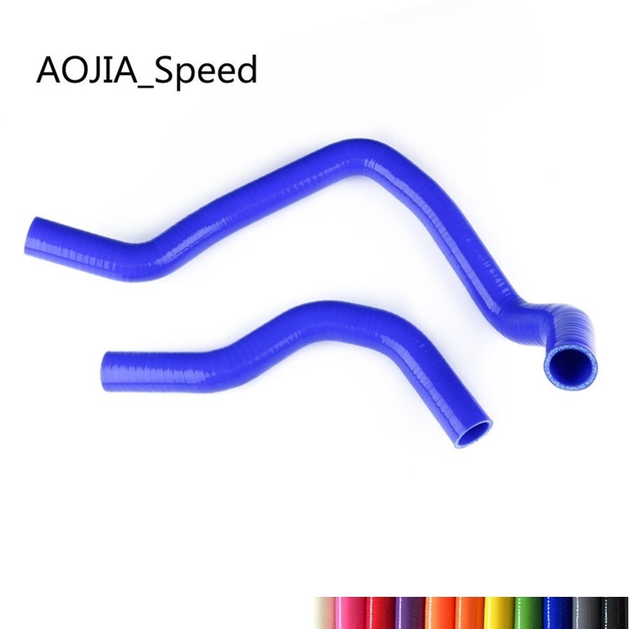 Premium BLACKWORKS Silicone Radiator Hose Kit for Honda Civic/CRX 88-91 main image 0