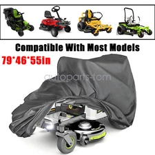 NEW 60" Zero-Turn Riding Lawn Mower Covers Waterproof Snow Dust UV Protection