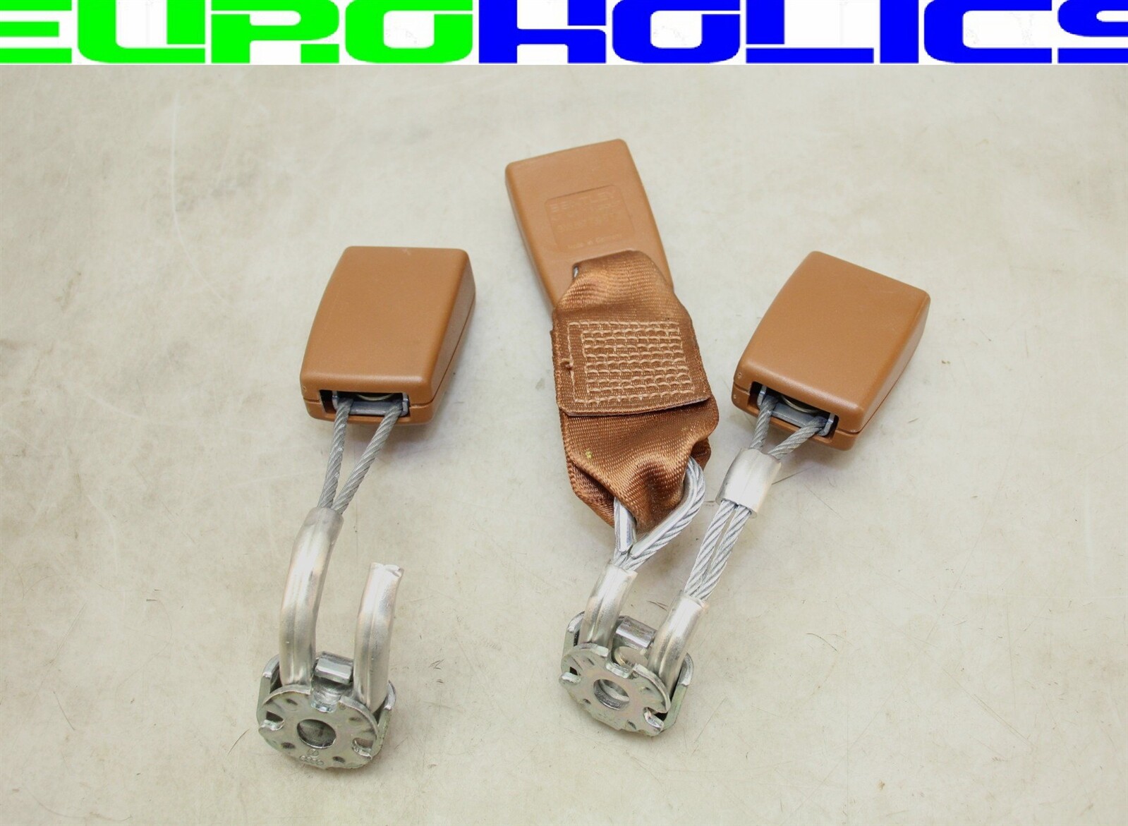Bentley Continental Flying Spur 06-12 Rear Lower Seat Belt Buckles Left Right