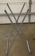 Medical Stationary Folding Hamper Stand - Used