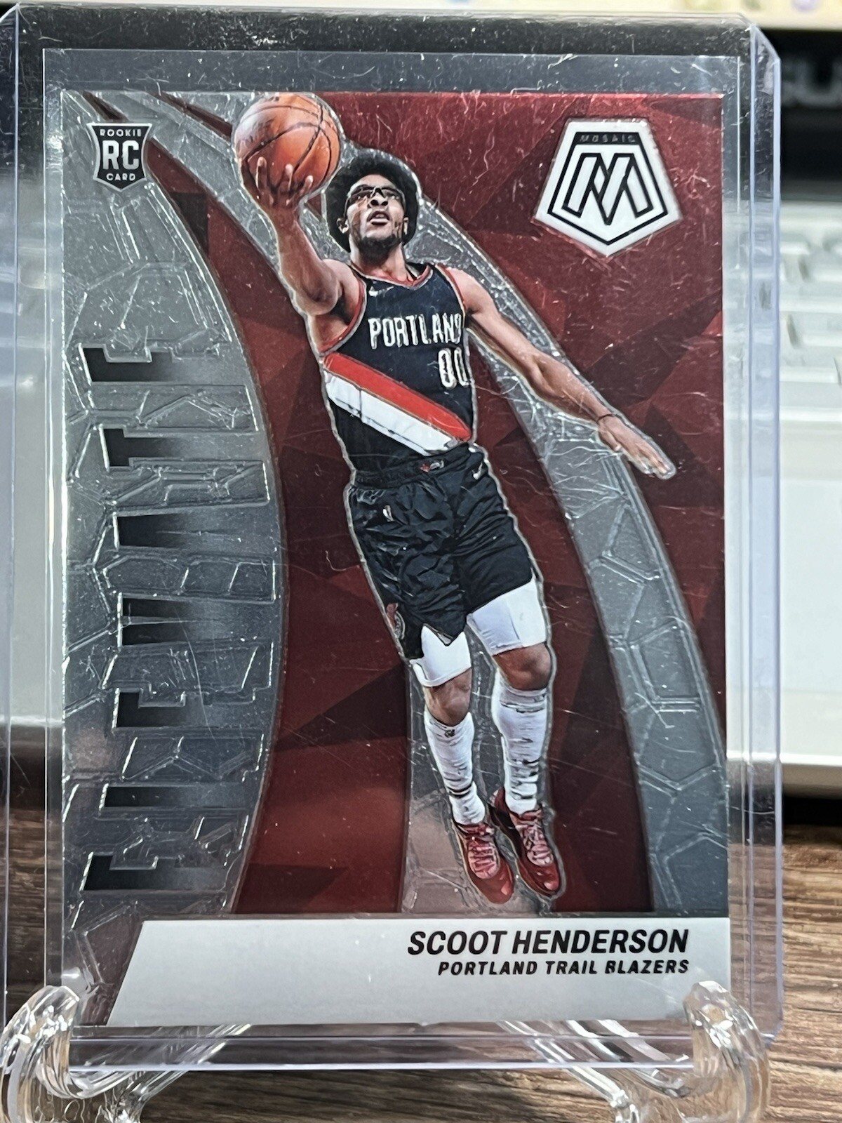 Scoot Henderson (RC) 9 Mosaic Elevate Insert 2023-24