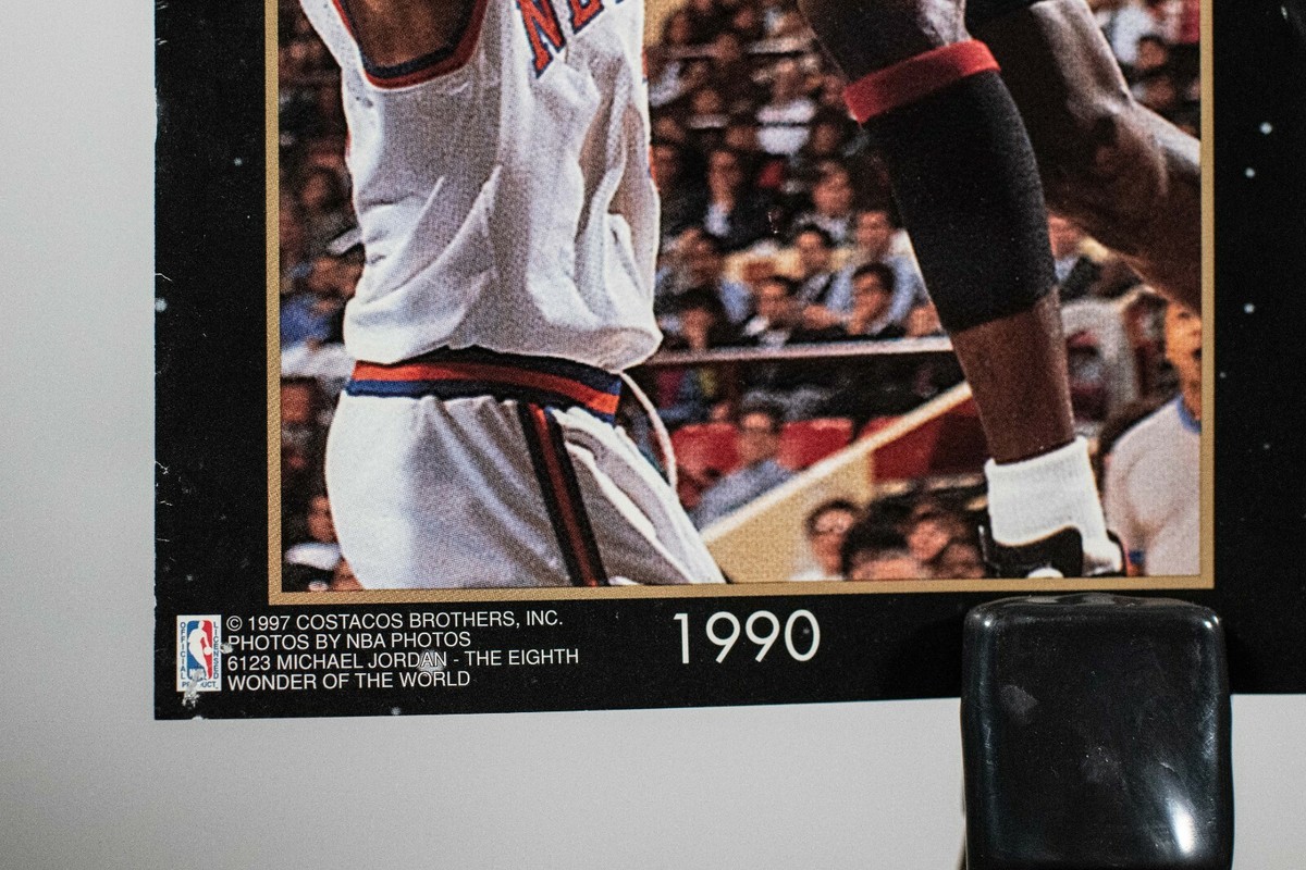 Vintage 1997 NBA Chicago Bulls Michael Jordan “8th Wonder Of The