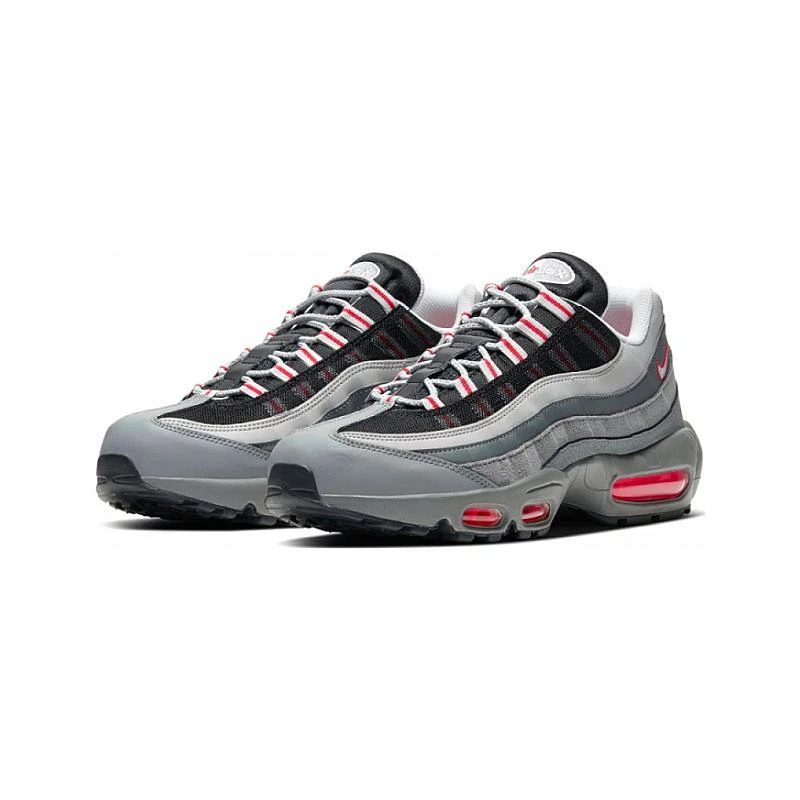 BRAND NEW MENS NIKE AIR MAX 95 ESSENTIAL CI3705 600 TRACK RED/WHITE-GREY SHOES