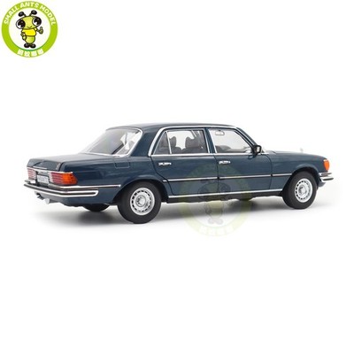 1/18 メルセデス・ベンツ 350 SEL W116 1979 ダークブルー 1/18 Mercedes-Benz 350 SEL 1979 Norev 183976 Hansa Blue Diecast
