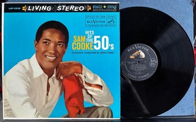SAM COOKE HITS OF THE 50s~1960 RCA VICTOR LIVING STEREO DEEP GROOVE 1st PRESS LP