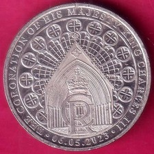 Gibraltar 2023 CHARLES III D.G. REX.F.D. HALF CROWN RARE COIN #YK34
