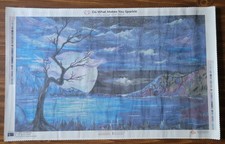 Diamond Art Club Midnight Deborah Malcolm No Box Diamond Painting Kit