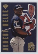 1996 Leaf Hats Off 1245/5000 Albert Belle #7 8k7