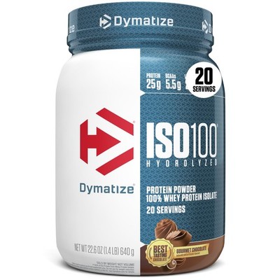 Dymatize ISO100 Whey Protein Powder 1.34 Pound (Pack of 1), Gourmet Chocolate