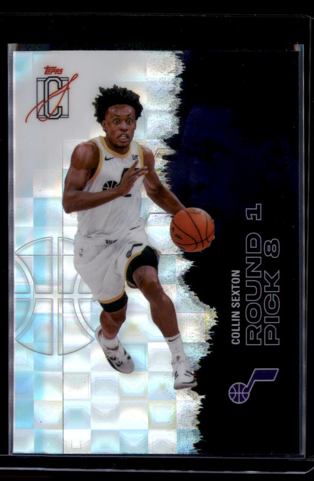 2025-26 Topps Signature Class #85 Collin Sexton Chrome Pandora Refractors