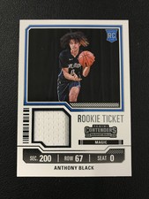 2023-24 Panini Contenders #RTS-BLK Anthony Black Rookie Ticket Patch