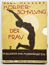 Ludwig Hohlwein Gymnastik Akt Sport / Menzler - Körperschulung der Frau. 1924