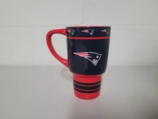 New England Patriots Coffee Mug Blue Red White NFL 2014 Boelter Brands
