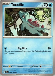 Totodile 039/162 Temporal Forces Common