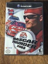 NASCAR Thunder 2003 (Nintendo GameCube, 2002) Game & Case Tested