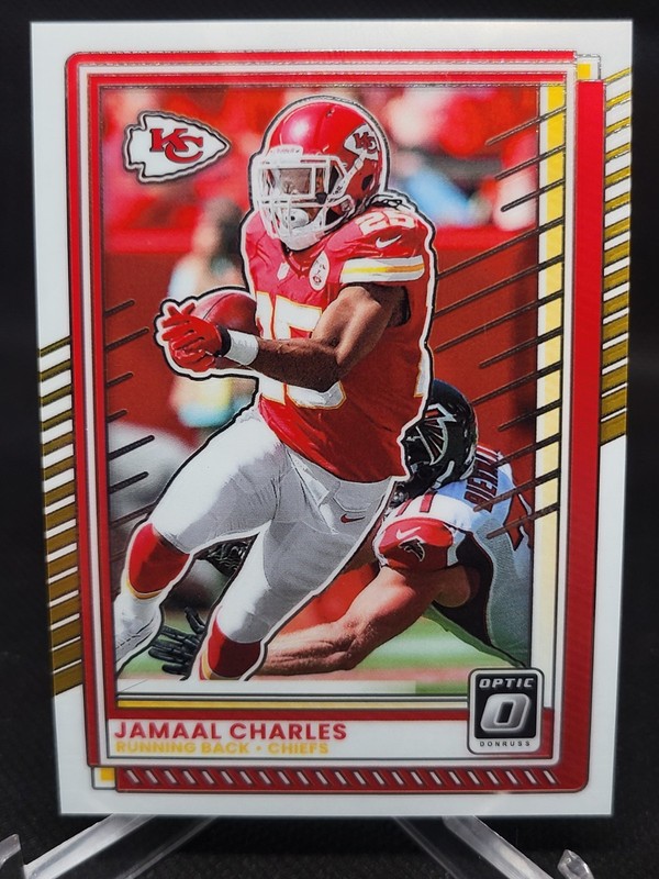 2025 Panini Donruss Optic Jamaal Charles #29 Kansas City Chiefs