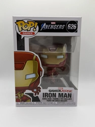 Funko Pop! Games Marvel Avengers Gamerverse Iron Man 626 Vinyl Bobblehead