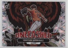 2023 Panini Donruss Unleashed Silver 244/349 Grayson Rodriguez #U15 0s1o