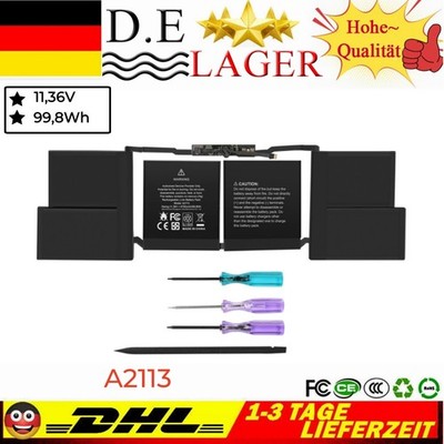  Neu Akku für Apple MacBook Pro 16 Inch A2141 2019 2020 EMC 3347 A2113 99.8Wh