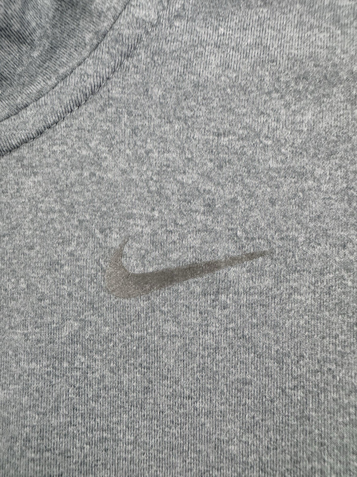Rare Nike Dry Fit Element Running Top 1/4 Zip Long Sleeve Blue Size Small VGC image 4