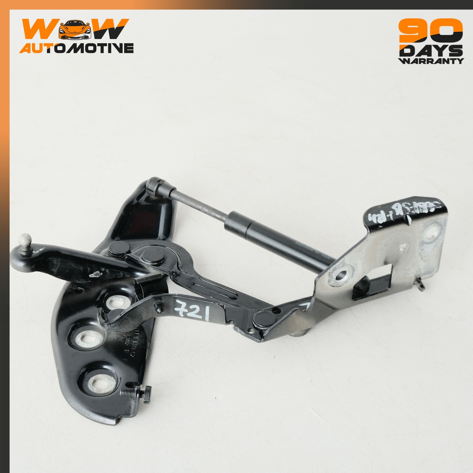04-13 BENTLEY CONTINENTAL  FLYING SPUR GTC FRONT LEFT RIGHT HOOD HINGE SET OEM