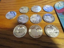 Somalia Eelephant Silver Coins 1 oz silver each, select one