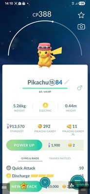 Pokemon Go Pikachu May's Bow (Event Limited)