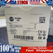 New Allen Bradley 100-C09EJ10 /A IEC Contactor, 9A, Late Date 1Yr Wty US