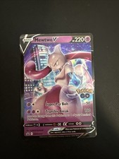 Carte promozionali Mewtwo V SWSH223 SWSH: Spada e Scudo Holo Pokemon Go
